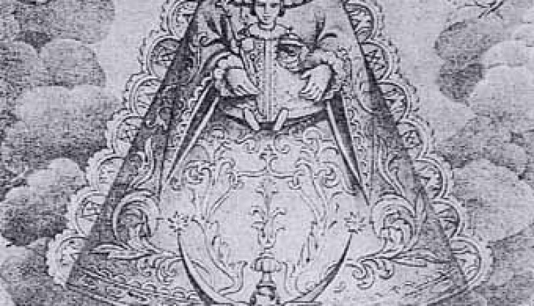 Grabados antiguos de la Virgen