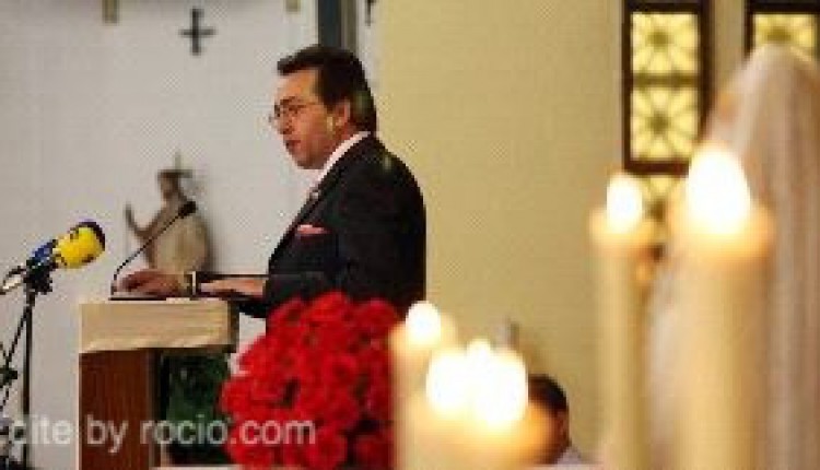 Algeciras – Javier Vega defiende la religiosidad del Rocío en un sentido pregón