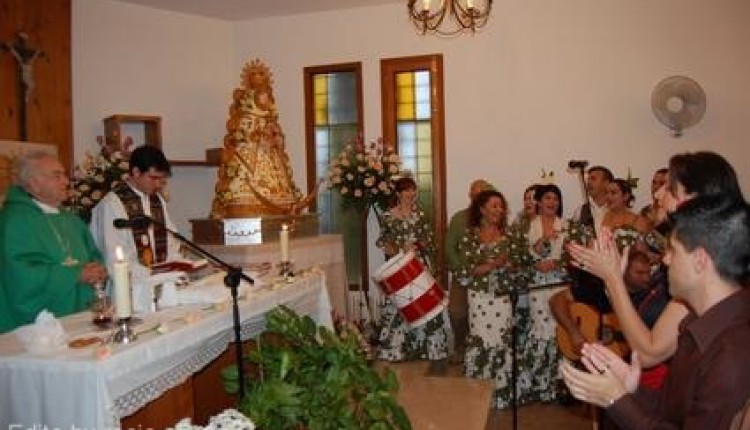 LA VIRGEN DEL ROCÍO EN LA PEDANÍA ILORCITANA DE LA ANCHOSA