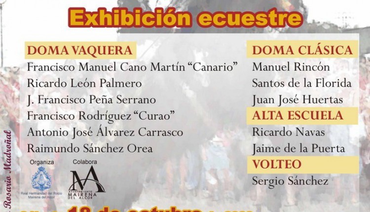 Hermandad del Rocío de Mairena del Alcor – II Exhibición Ecuestre