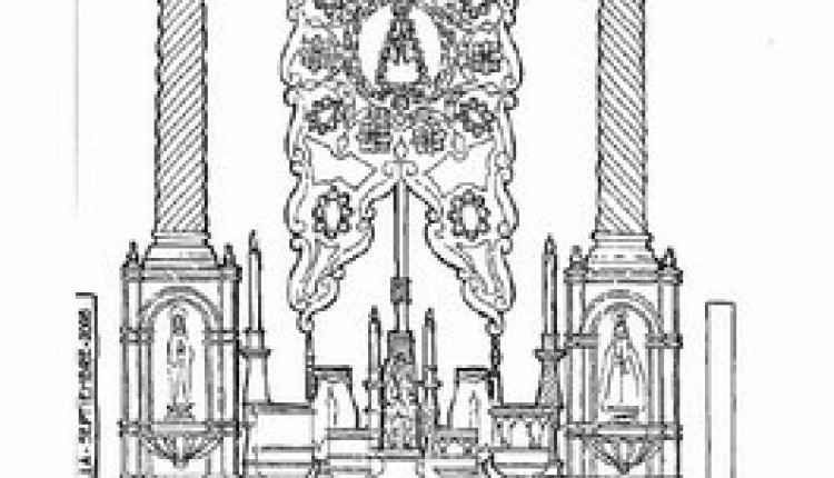 Futura Carreta de la Hermandad Castrense de Nuestra Señora del Rocío