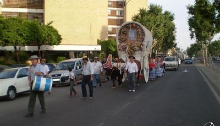 La asociación rociera de San Pablo finalizó su camino del Rocío
