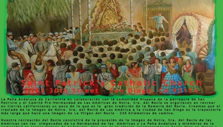 La Hermandad de las Américas se une a La Peña Andaluza para celebrar El Rocio de San Diego