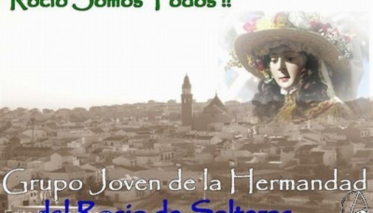 Recogida de alimentos del Grupo Joven del Rocío de Salteras