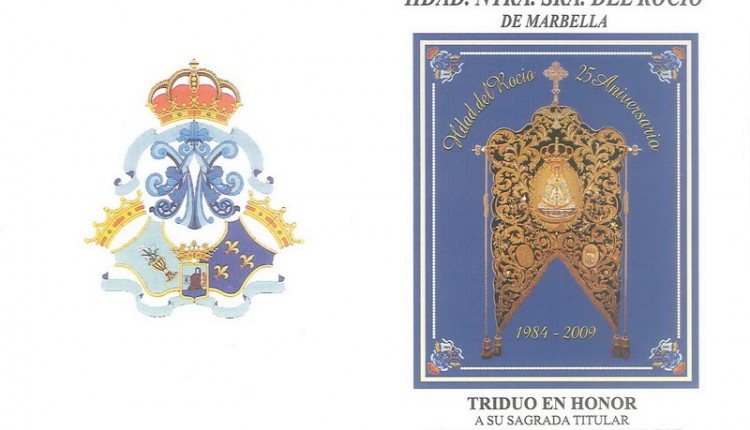 Hermandad de Nuestra Señora del Rocio de Marbella – Triduo Extraordinario en conmemoración a su 25 aniversario