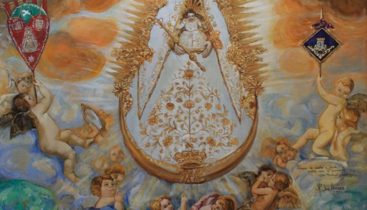 Presentación Oficial del Cuadro Conmemorativo de la Quincuagésima Peregrinación a El Rocío de la Hermandad de Nuestra Señora del Rocío de Madrid.