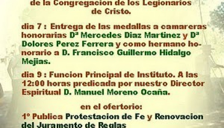 Hermandad de Sevilla Sur – Solemne Triduo