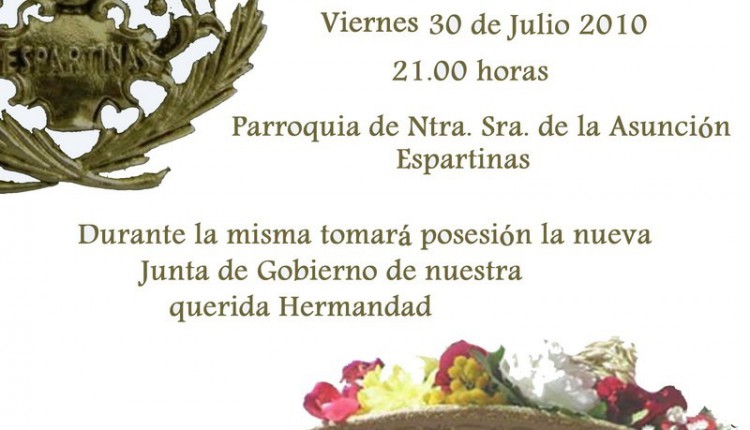 Hermandad de Espartinas – Toma de Posesión nueva Junta