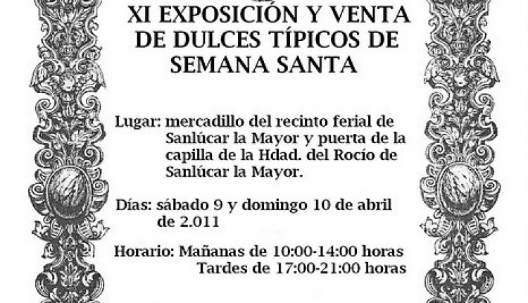 Hermandad de Sanlúcar La Mayor – Exposición y venta de dulces típicos