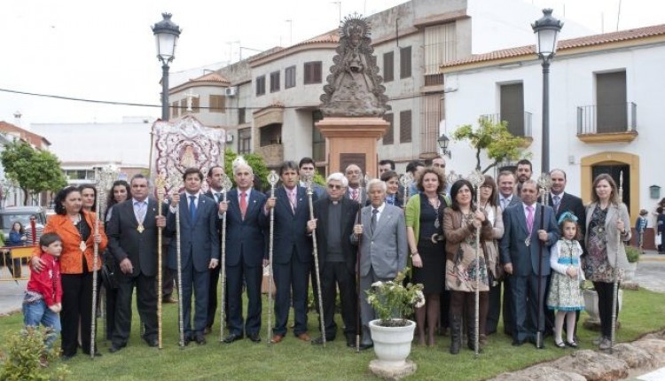 Hermandad de Gibraleón – Inauguración del monumento a la Virgen del Rocío