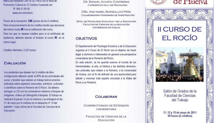 II Curso de El Rocío