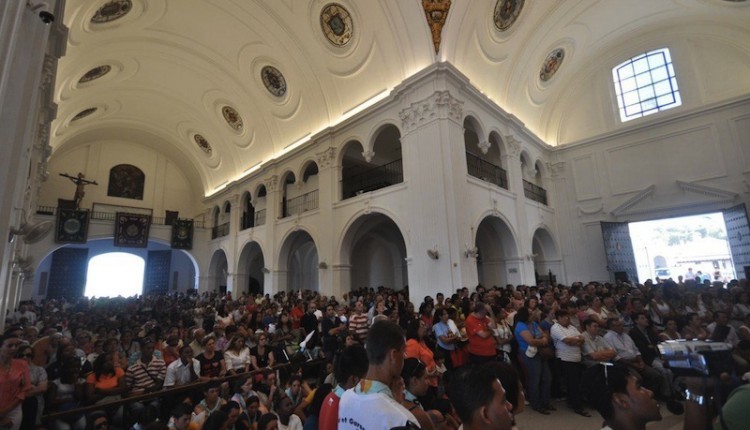 BRILLANTE CLAUSURA DE LA PREPARACIÓN A LAS JJ.MM.JJ,  EN EL SANTUARIO DEL ROCIO