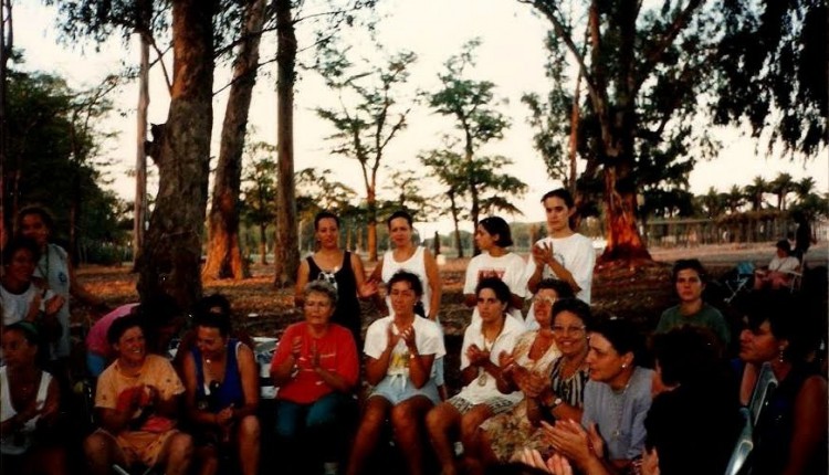 La peregrinación de mujeres andando al Rocío de Gines alcanza su edición número XXXI