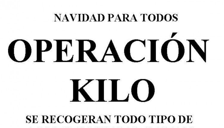 Hermandad de Dos Hermanas – OPERACIÓN KILO bajo el lema NAVIDAD PARA TODOS