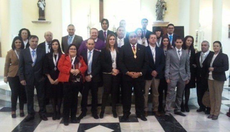 Nueva Junta de Gobierno de la Agrupación Parroquial Mariana de Ntra. Sra. del Rocío de El Cuervo