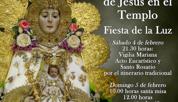 Actos de la Candelaria o Fiesta de la Luz 2012