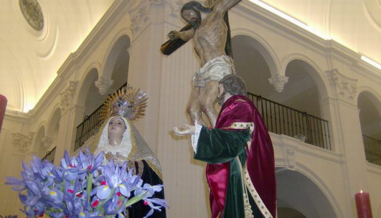ACTOS DE LA HDAD MATRIZ DE ALMONTE DURANTE LA SEMANA SANTA