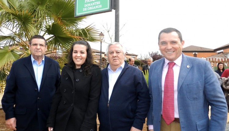 INAUGURADO EL “PARQUE  DONANTES DE ÓRGANOS”  EN UMBRETE