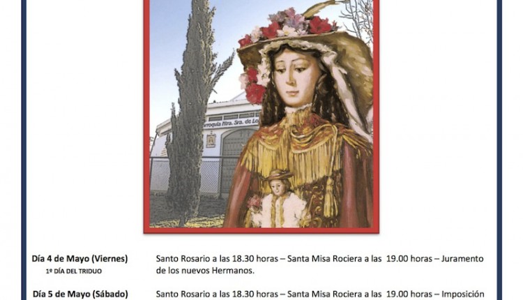 Hermandad de Moratalaz – Triduo y Pregón