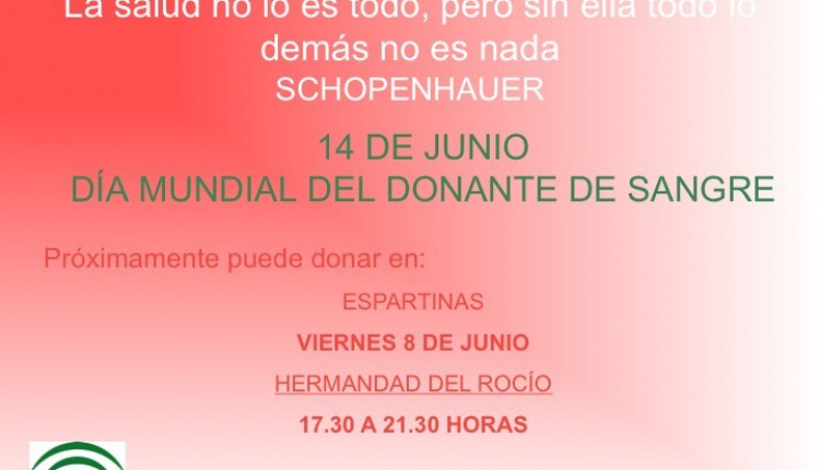 Hermandad de Espartinas – Donación de sangre