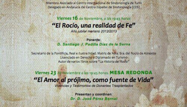 Hermandad de Espartinas – Ciclo de conferencias