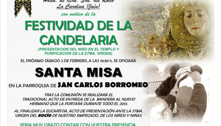 Hermandad de La Carolina – Celebración de la Candelaria