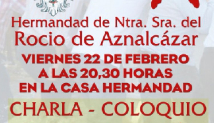 Hermandad de Aznalcazar – CHARLA – COLOQUIO  – Fe o Creencia, una pará… en el Año de la Fe –