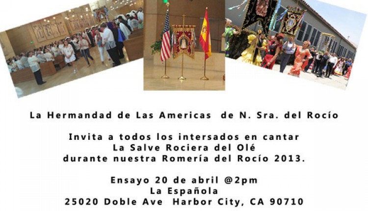 Hermandad de Las Américas – Ensayo Salve del Olé