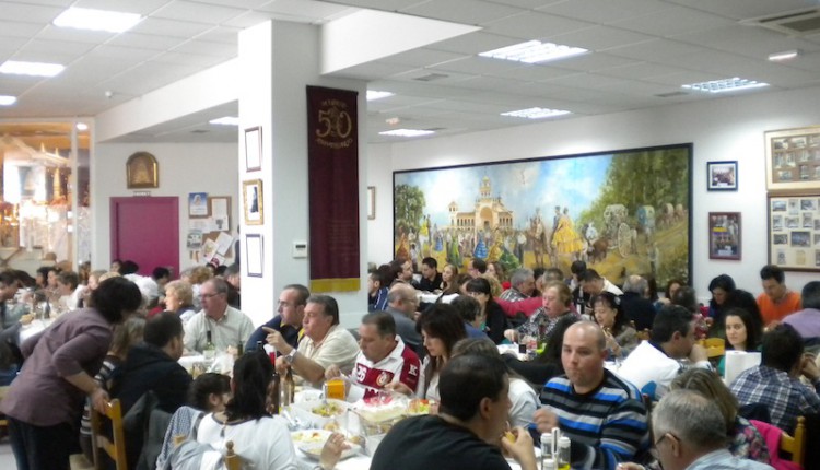 Hermandad de Torrejón de Ardoz, comida de convivencia