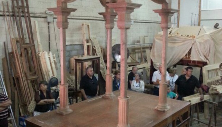Hermandad de Garrucha – Construcción de la Carreta
