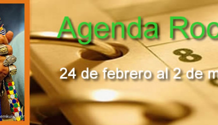AGENDA ROCIERA DEL 24 de febrero al 2 de marzo