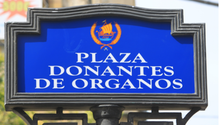INAUGURADA LA -PLAZA DONANTES DE ÓRGANOS- EN CORIA DEL RIO