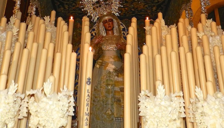 EL CIRIO POR LOS DONANTES DE ÓRGANOS  YA ILUMINA A  ANGUSTIAS DE LOS GITANOS