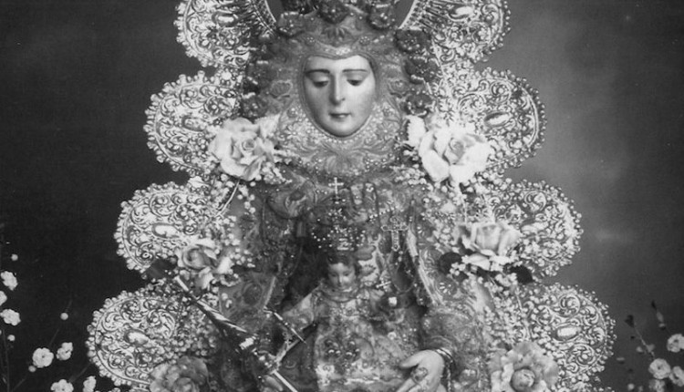 Una imagen de la Virgen realizada posiblemente entre 1924 – 1926