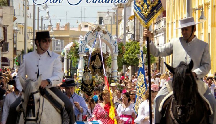 Hermandad de San Fernando – Hdad del Rocío en el cartel de Las Gloria 2014 de San Fernando