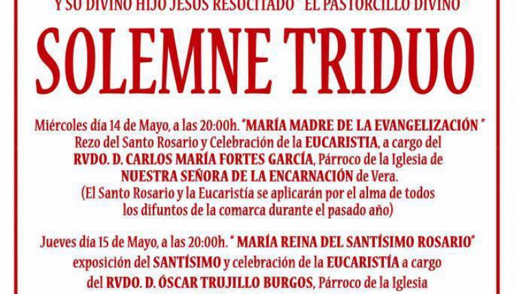 Hermandad de Garrucha – Solemne Triduo
