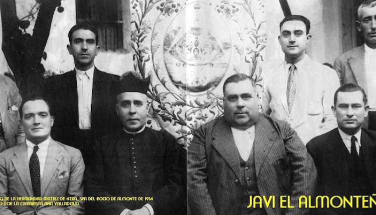 Simpecado de la Hermandad Matriz de Almonte de 1914