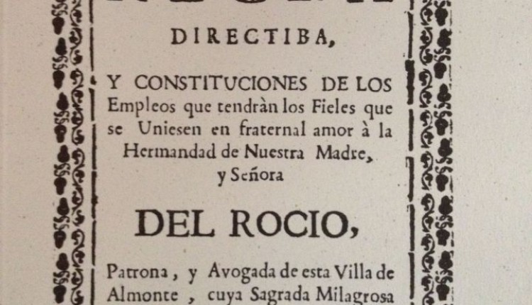 Actualización de las Reglas de la Hermandad Matriz