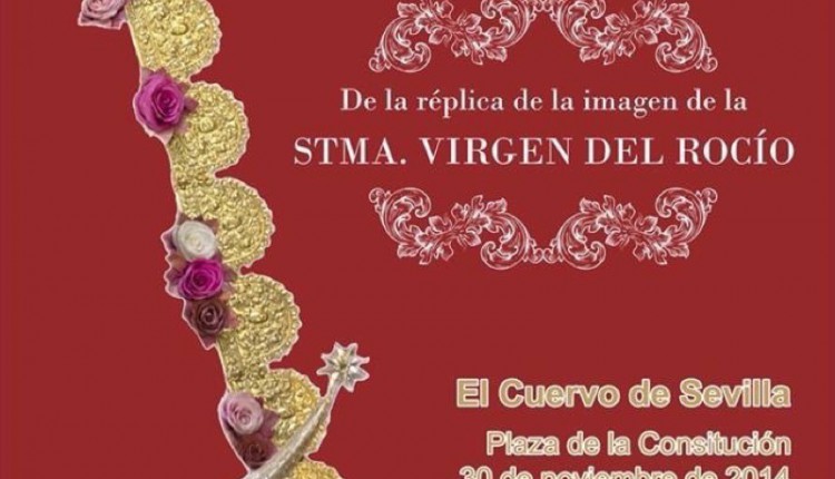Agrupación de El Cuervo – Cartel Anunciador de la Bendición de la réplica de la Imagen de Ntra. Sra.