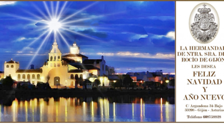Felicitación de la Hermandad de Gijón