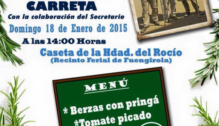Hermandad de Fuengirola – I Comida de los Alcaldes de carreta