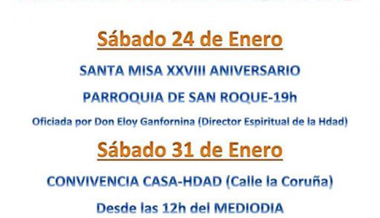 Hermandad de Las Cabezas de San Juan – Actos XXVIII Aniversario
