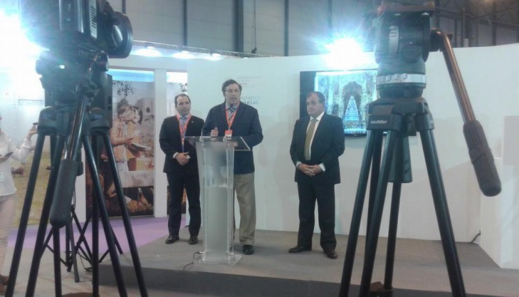 El Presidente de la Hermandad Matriz en Fitur 2015