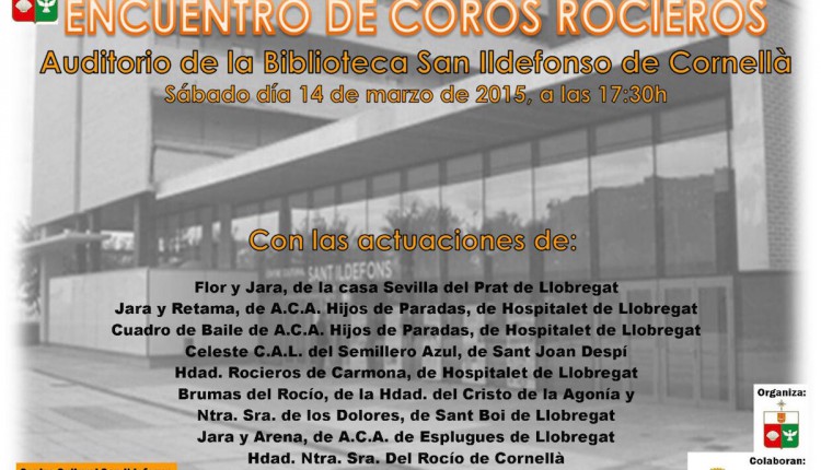 Hermandad de Cornellá – Certamen de Coros