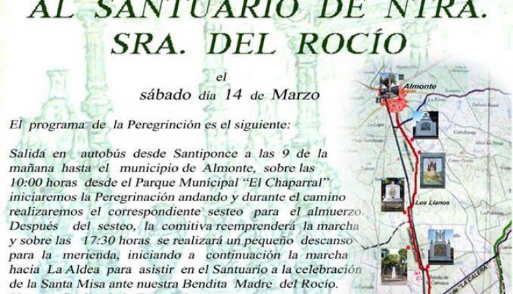Hermandad de Santiponce – Peregrinación andando al Rocío