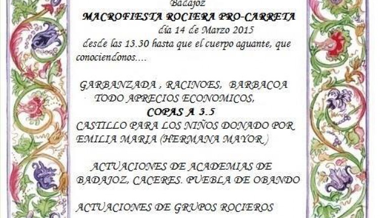 Hermandad de Badajoz – Macro Fiesta Rociera
