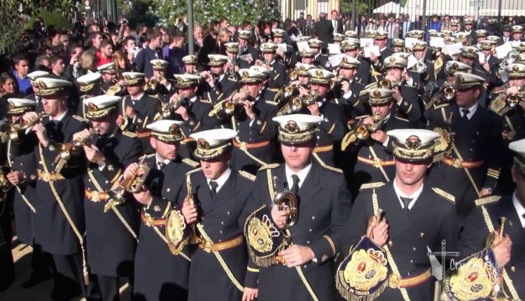 CONCIERTOS DE BANDAS PROCESIONALES EN EL SANTUARIO DEL ROCÍO 2015: Banda de las Tres Caidas de Triana