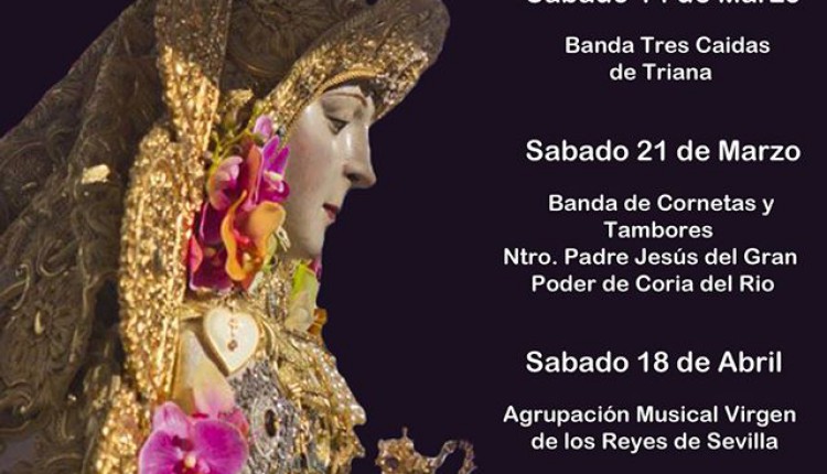 PROGRAMACIÓN DE CONCIERTOS DE BANDAS PROCESIONALES EN EL SANTUARIO DEL ROCÍO 2015