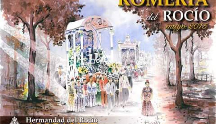 Hermandad de Alicante – Una pintura de Enrique Duart, cartel para la Romería del Rocio 2015