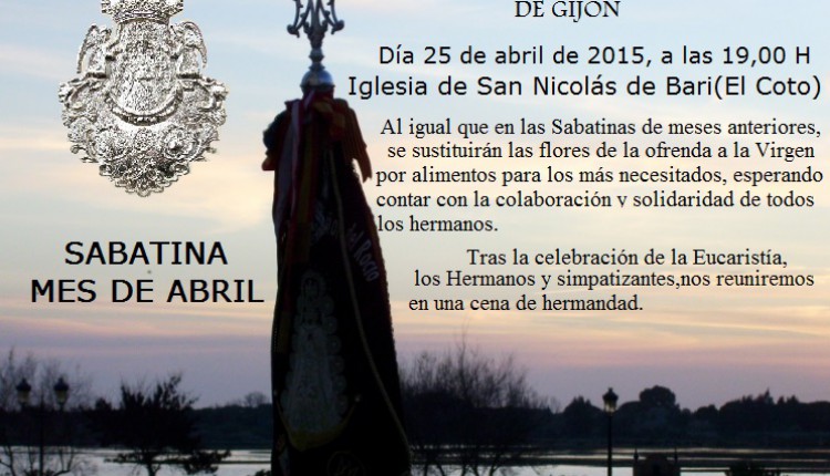 Hermandad de Gijón – Sabatina